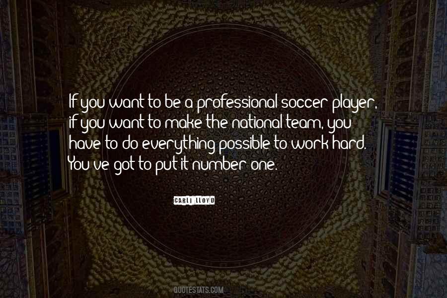 A Soccer Team Quotes #1049548