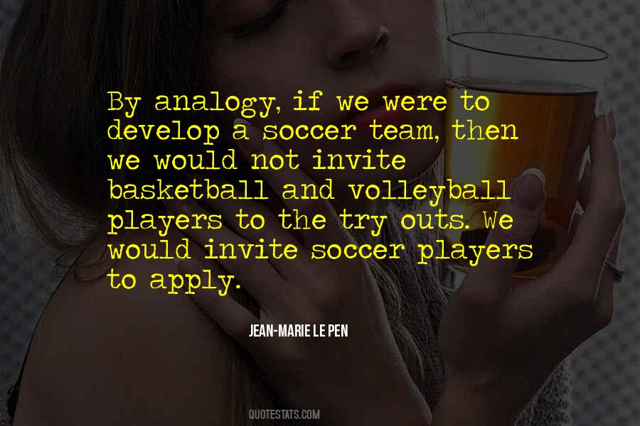 A Soccer Team Quotes #1512277
