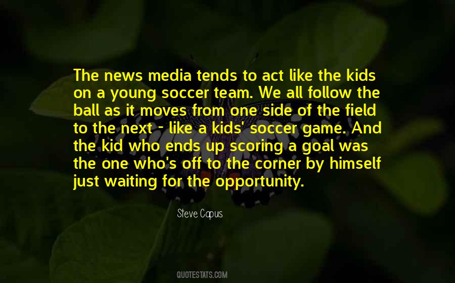 A Soccer Team Quotes #702025