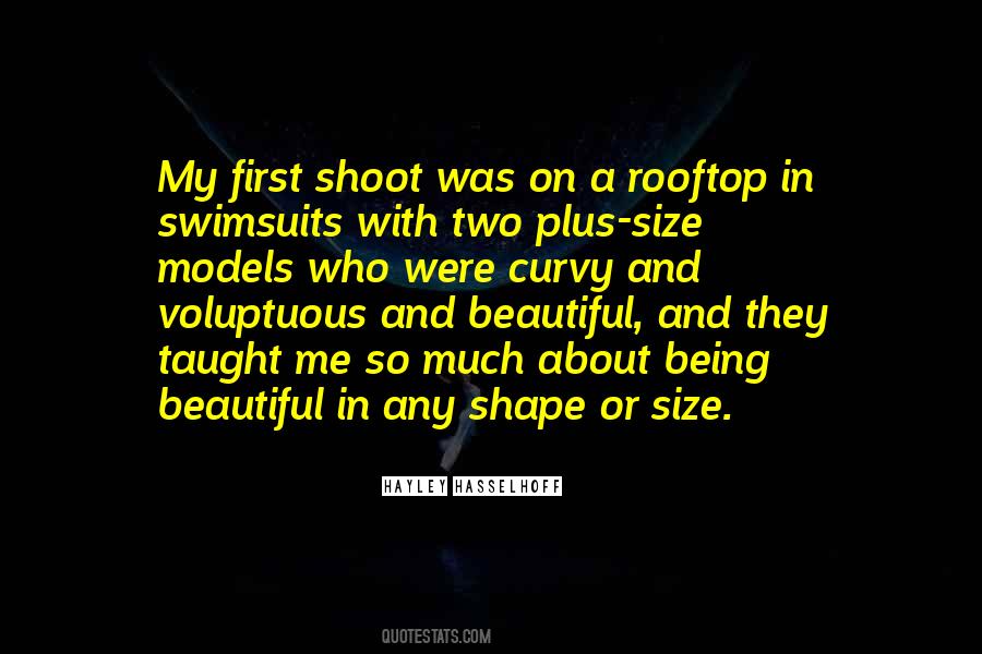 Quotes About Plus Size Models #783743