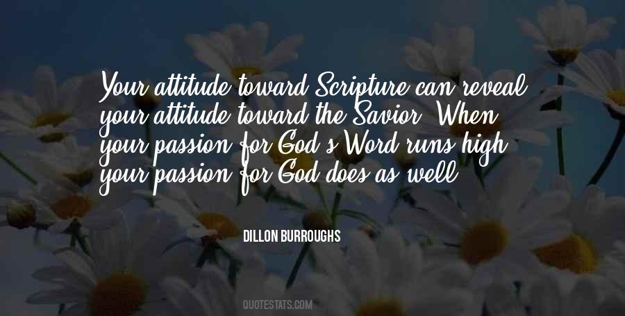 Quotes About Attitude In The Bible #1680608