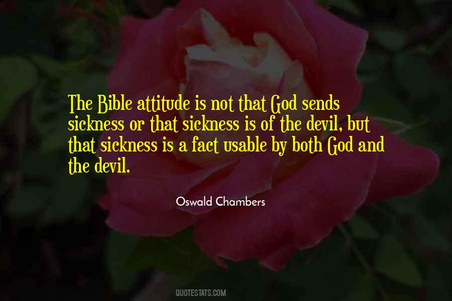 Quotes About Attitude In The Bible #182445