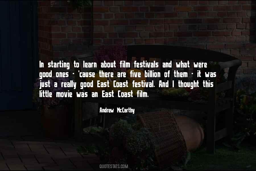 Quotes About Film Festivals #1686198