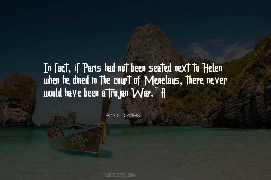 Quotes About The Trojan War #943142