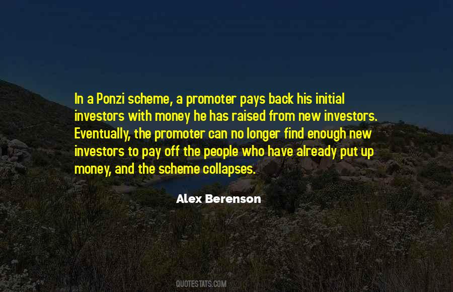 Top 32 Quotes About Ponzi Scheme Famous Quotes And Sayings About Ponzi Scheme 2956