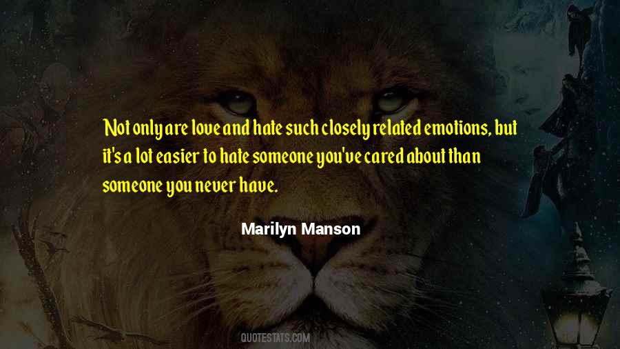 Quotes About Hate Someone You Love #676727