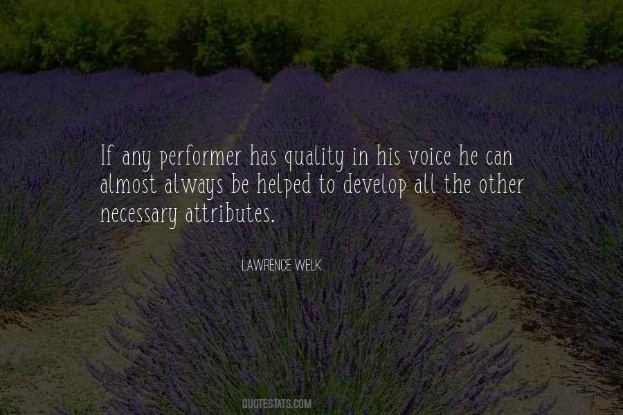 Quotes About Attributes #1063201