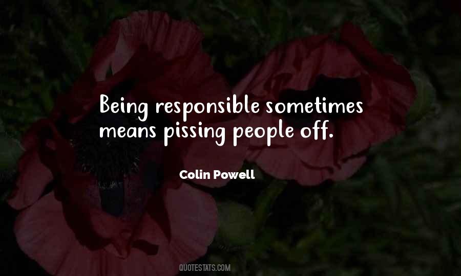 Quotes About Responsible Leadership #1298787