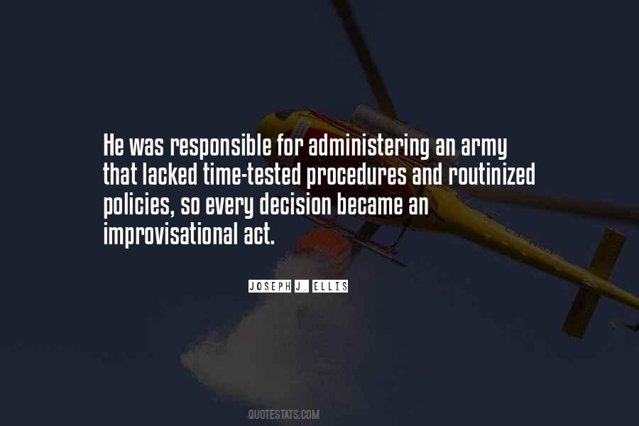 Quotes About Responsible Leadership #233017