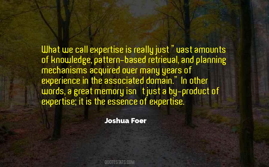 Quotes About Knowledge And Experience #253062