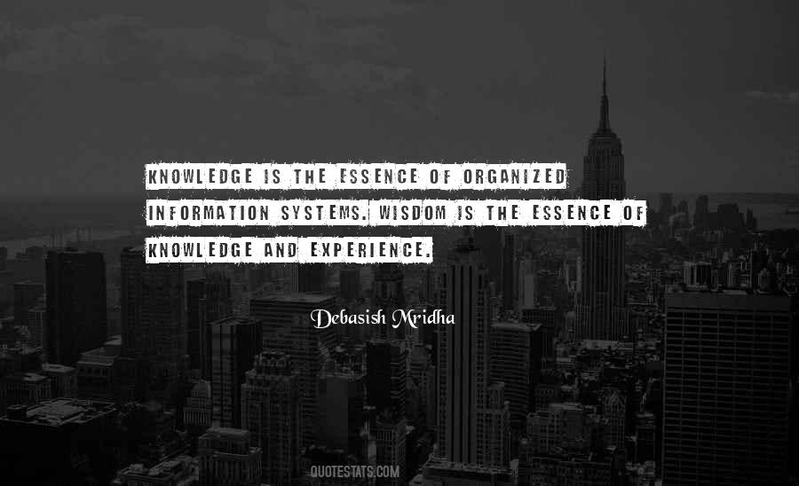 Quotes About Knowledge And Experience #388991