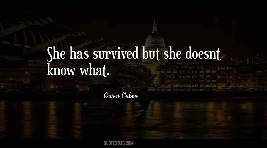 Quotes About Survived #1166388