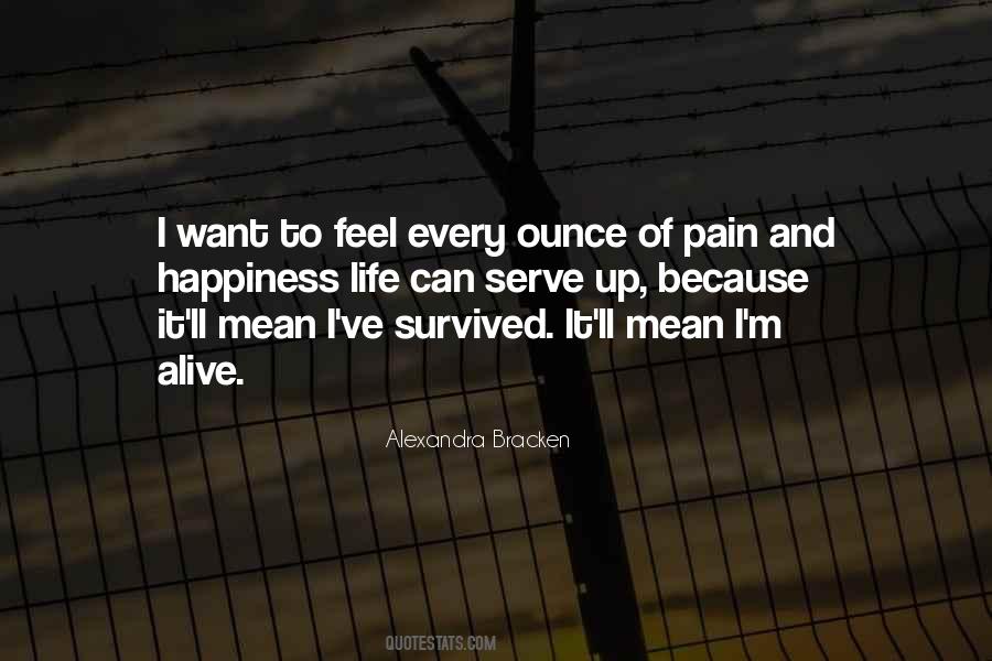 Quotes About Survived #1313486