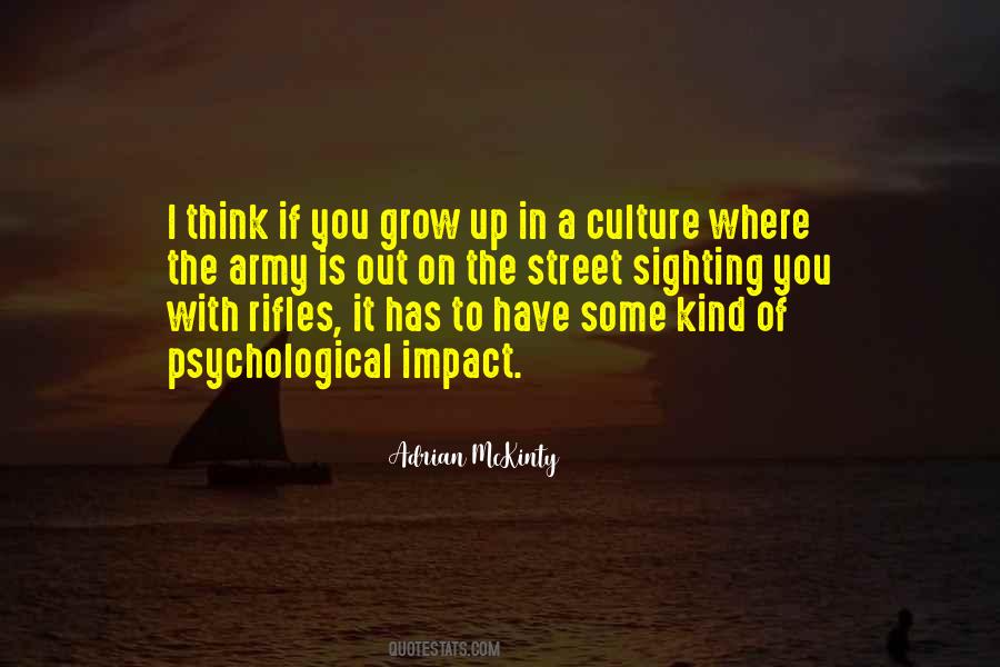 Psychological Impact Quotes #970923