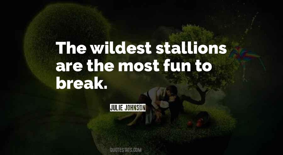 Quotes About Stallions #1303265
