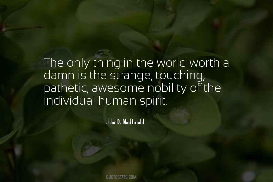 Quotes About Individual Worth #1296599