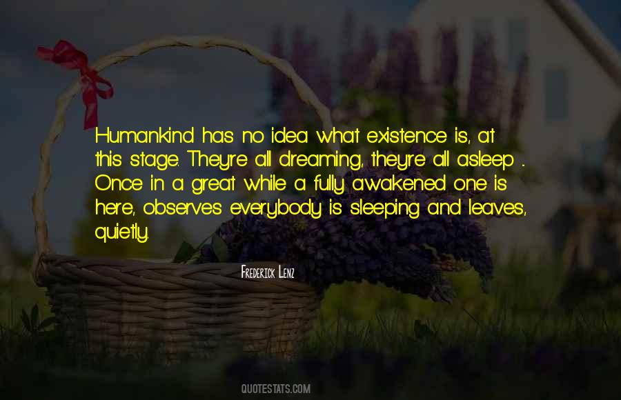 Quotes About Dreaming And Sleeping #1718748