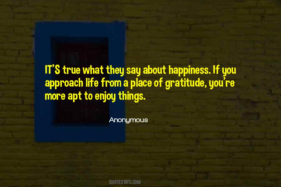 Quotes About Happiness Anonymous #1677260