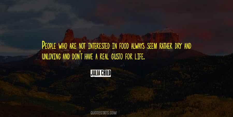 Quotes About Gusto #1122232