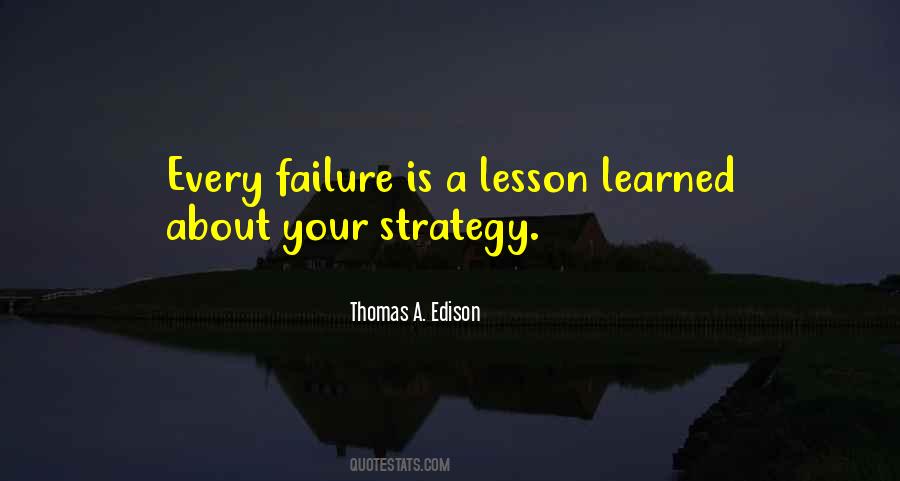 Quotes About Lesson Learned #259418