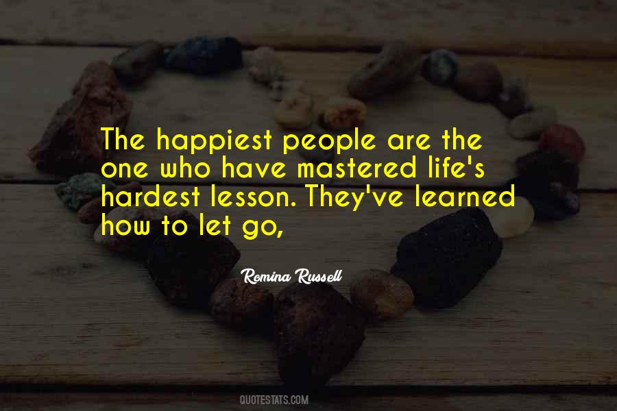 Quotes About Lesson Learned #49392