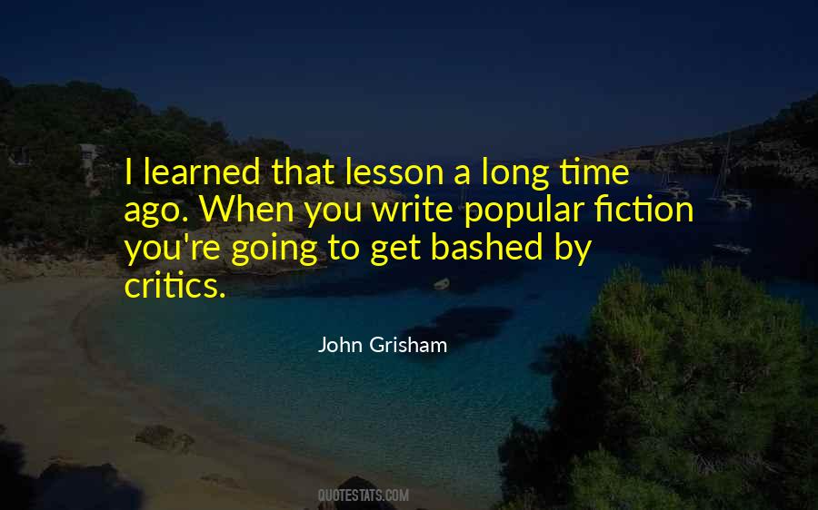 Quotes About Lesson Learned #82740