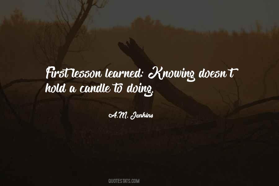 Quotes About Lesson Learned #958475