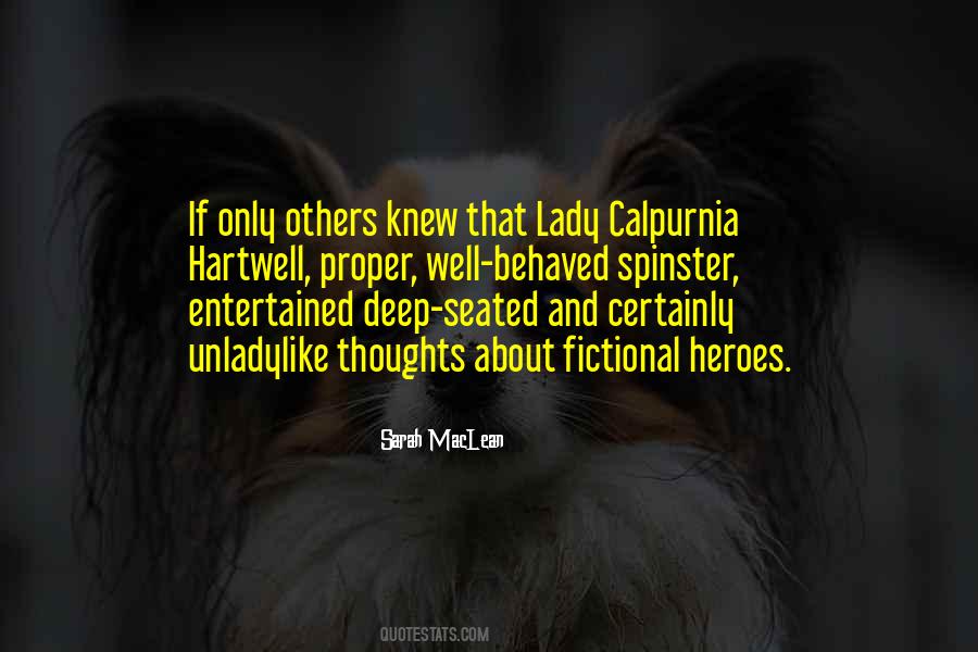Quotes About Calpurnia #739974