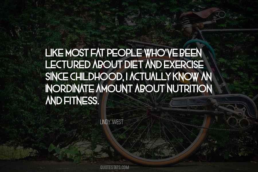 Quotes About Nutrition And Fitness #1050704