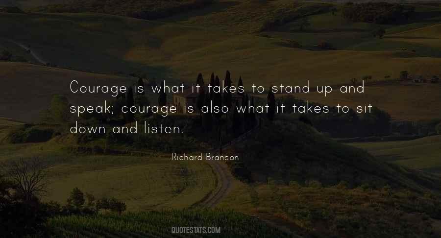 Quotes About Courage To Speak #841146