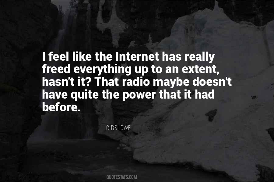 The Power Of Radio Quotes #1170438