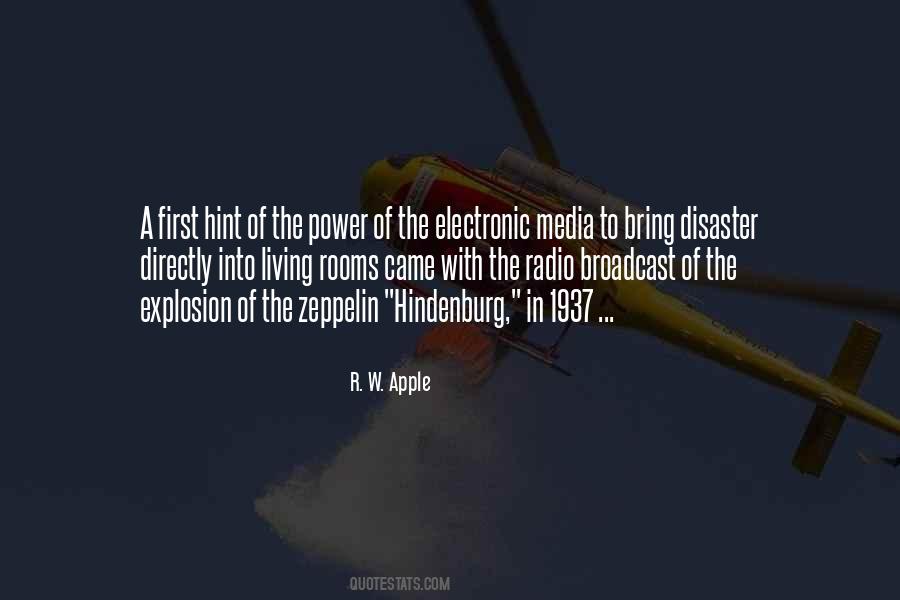 The Power Of Radio Quotes #1821692