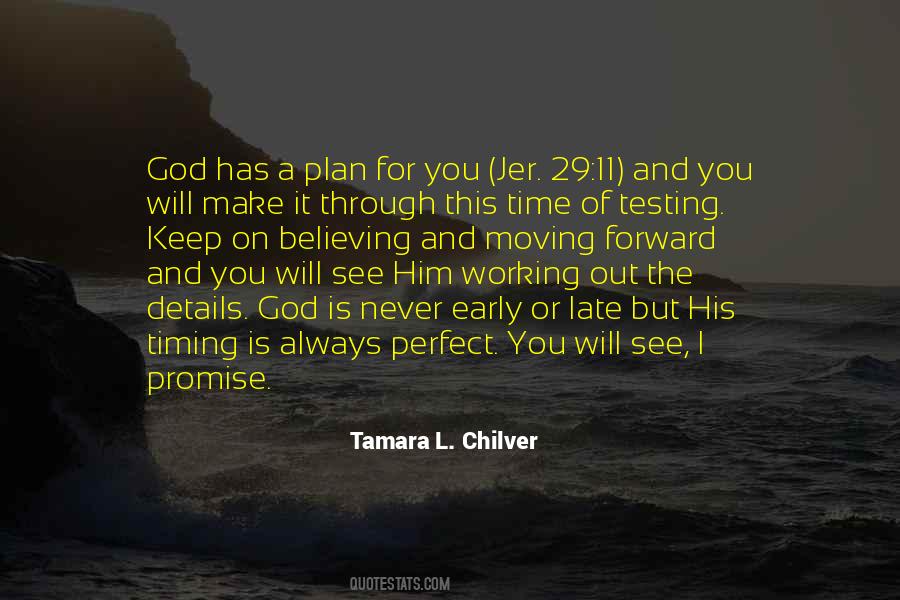 Quotes About Believing In God's Plan #714220