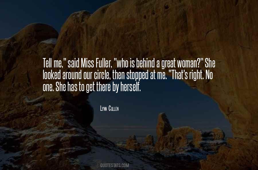 Quotes About A Great Woman #1402654