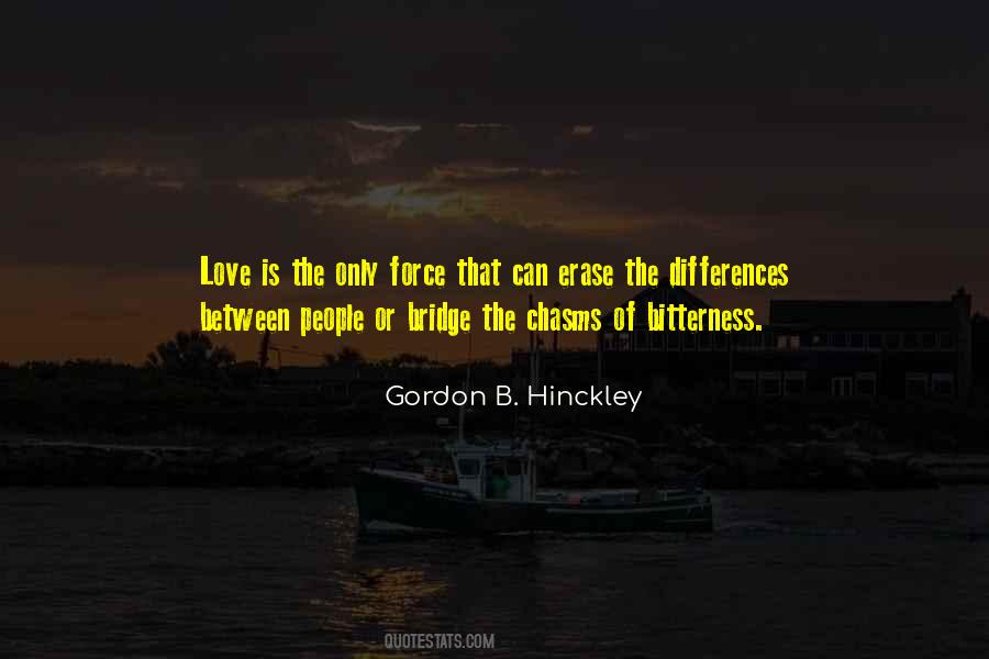 The Differences Between People Quotes #241208