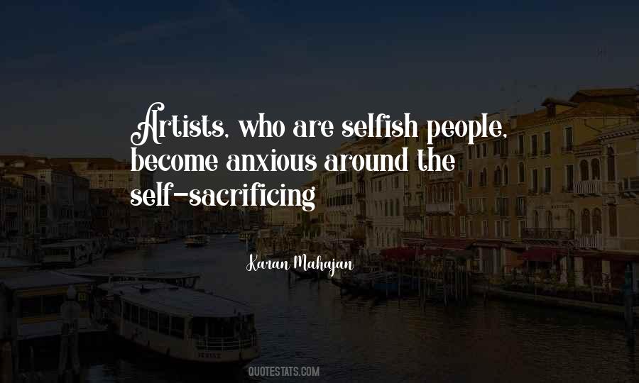 Quotes About Sacrificing Yourself #170322