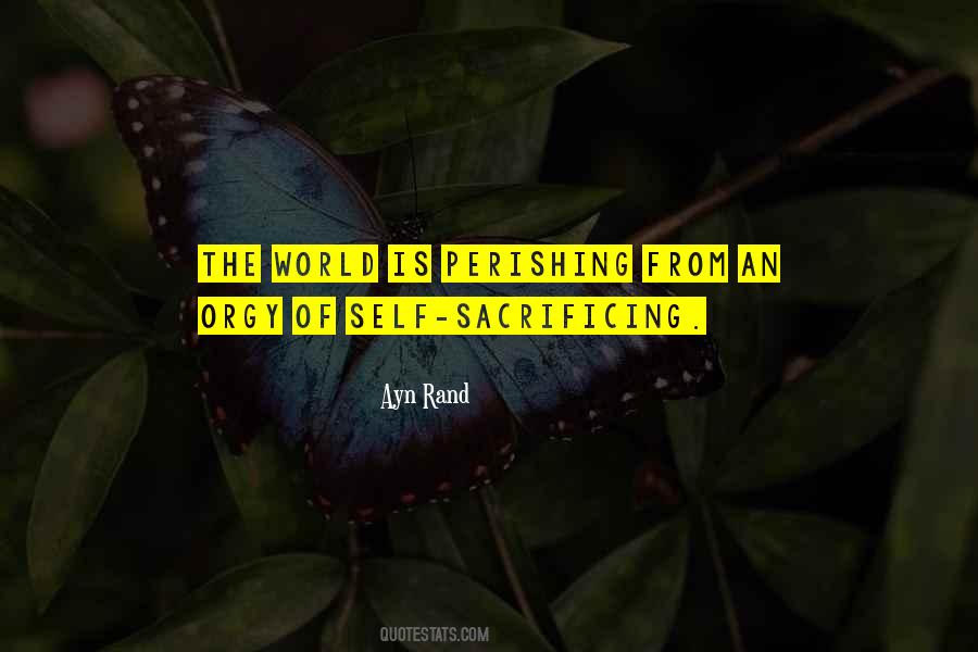 Quotes About Sacrificing Yourself #220173