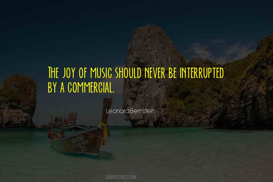 Quotes About Commercial Music #1247834