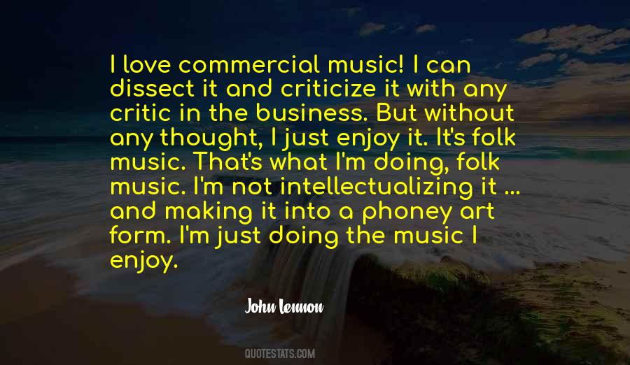 Quotes About Commercial Music #1618934