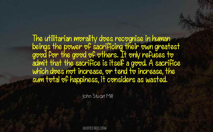 Quotes About Sacrificing Your Happiness #188320