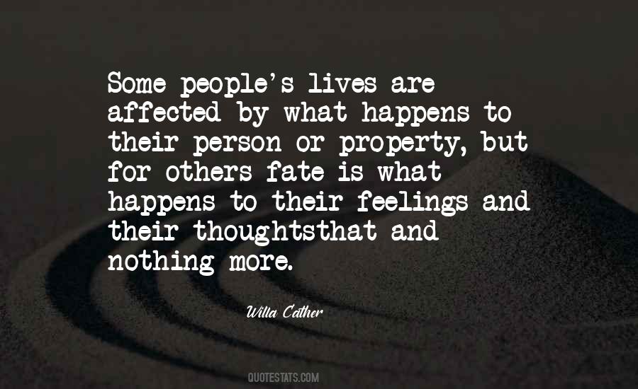 Quotes About People's Lives #35978 Quotes About People's Lives #35978
