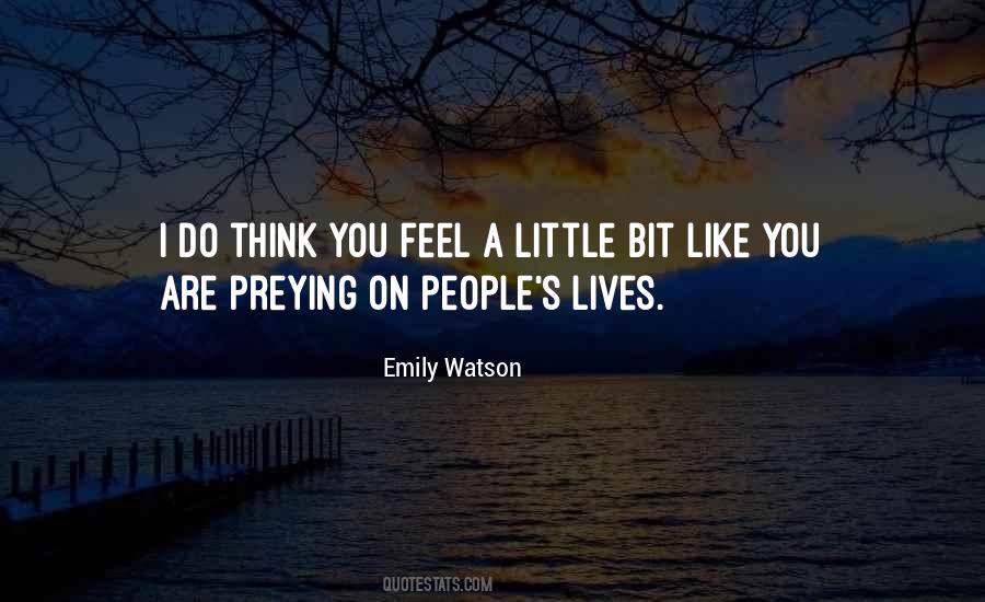 Quotes About People's Lives #62484 Quotes About People's Lives #62484