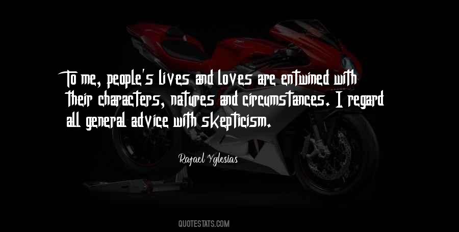 Quotes About People's Lives #93588 Quotes About People's Lives #93588