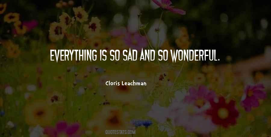Quotes About So Sad #1328245