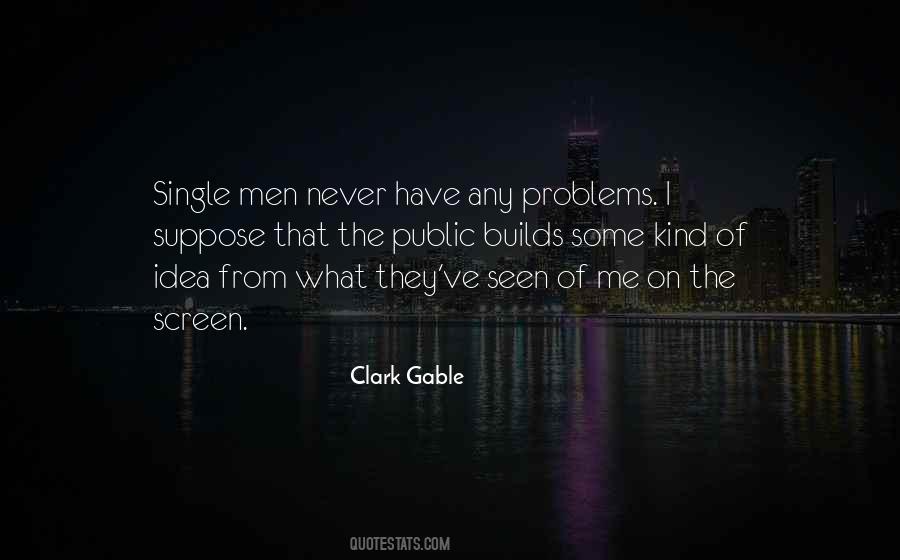 Single Men Quotes #1624707
