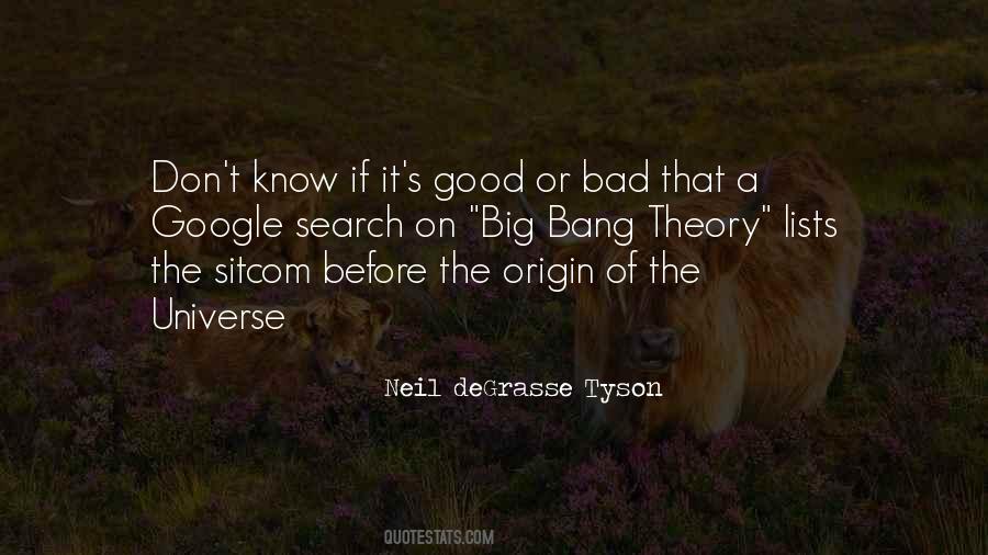Quotes About Origin Of Universe #1537103