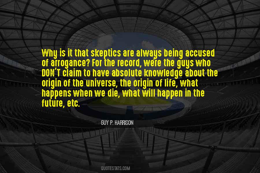 Quotes About Origin Of Universe #1596210