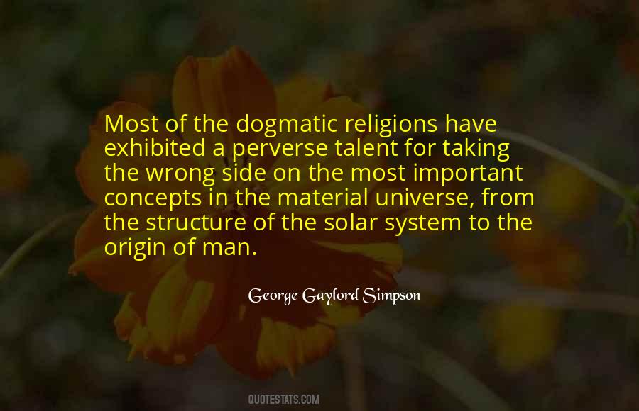 Quotes About Origin Of Universe #575624