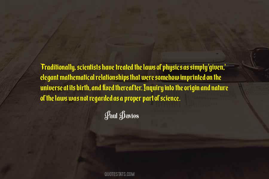 Quotes About Origin Of Universe #817158