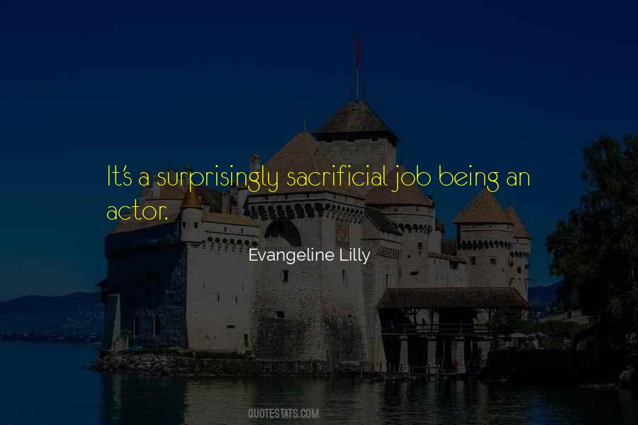 Quotes About Sacrificial #670549